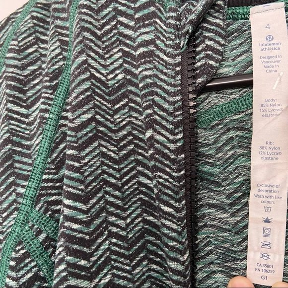 LULULEMON Daily Practice Jacket Spacebone Size 4 - Picture 9 of 13